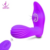 Heatable Wearable Vibrator Sex Toys for Women Adult G Spot Clitoris Sucker Stimulator Wireless Remote Control Panties Vi