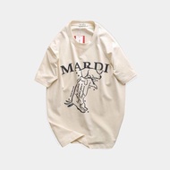 พร้อมส่ง เสื้อยืด  Mardi Mercredi เสื้อยืดแขนสั้นผู้หญิง