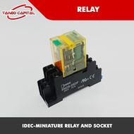 IDEC Relay 8Pin RU2S-D24 24VDC COMPLETE WITH SOCKET
