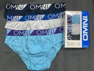 3pcs Omni Men's Cotton Bikini Briefs by So-En