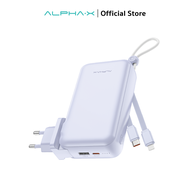 (มี CCC) พาวเวอร์แบงค์ ALPHA-X รุ่นALPC20-10PD 20000mAh PowerBank PD 20W พร้อมสาย USB Type-C และ L-C