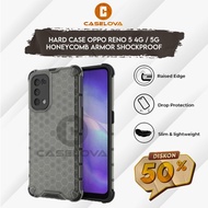 Grosir Hard Case Oppo Reno 5 4G/5G Honeycomb Armor Shockproof Ori