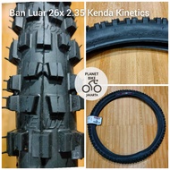 Mountain Bike Outer Tire 26 x 2.35 Kenda 26x2.35 Mtb Kinetics Rear Original Kenda