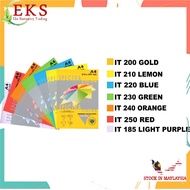A4 DARK COLOUR PAPER 80GSM 450'S