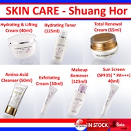 Shuang Hor Skin Care | AS Plus Hydrating Lifting Cream Toner Total Renewal Amino CEO Cleanser Exfoliating Makeup Sun 35