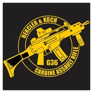 Hekcler & Koch G36 series 3 Cutting Sticker