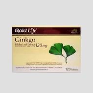 ( Exp : 08/26 ) GoldLife Ginkgo Biloba Leaf Extract 120mg