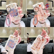 YRBWDYZDH Credit Card Holders, Plastic Business Card Holder, Cartoon Bus Card Cover  Student