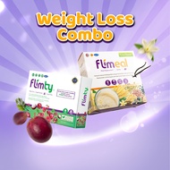Weight Loss Combo - Flimty Detox & Flimeal Vanilla Shake for Slimming