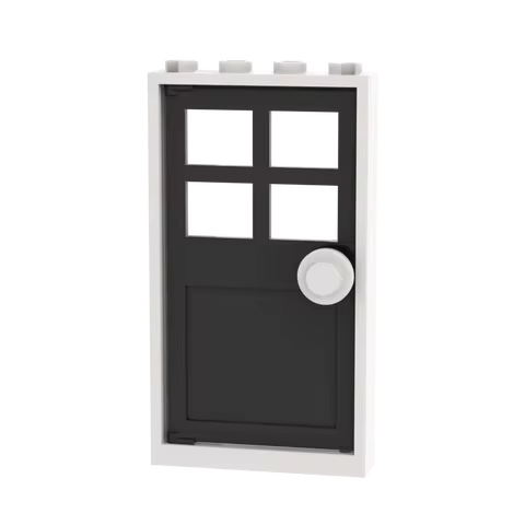 Door Window Building Blocks Compatible Major Brand Kids Toys 60596 60623 6141 Early Learning MOC Edu