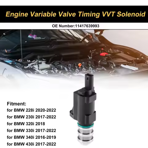 11417639993 Solenoid Valve for BMW 1/2/3/4/5/6/7/8 Series Z4 X1 X3 X4 X5 X6 X7 F21 F48