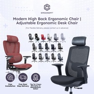 Ergoseat - Modern High Back Ergonomic Chair | Adjustable Ergonomic Desk Chair