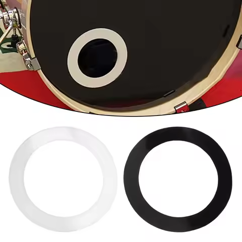 Inner Diameter 13.5cm 5.31inch Drum Hole Protector Bass Drum Port Ring Easy To Install Low-end Frequ
