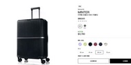 春節限量買一送禮 Samsonite MINTER SPINNER 69/25 EXP BLACK 25吋 明星款 流金箱 帶擴張 中型托運箱 黑色 搵喼More易