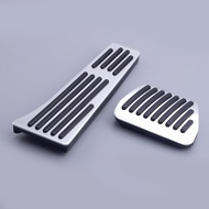 2pcs No Drill AT Brake Gas Fuel Foot Pedal Covers Fit for BMW 3 5 6 7 X3 X5 X6 Z4