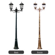 (H≈2.8M)European Street Lights Park Scenic Area Landscape Light Lighting Engineering Lamp Aluminum G