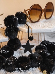 澳洲Sunny Cords 冬日限定系列 冬日小雪球 帽鍊|眼鏡鍊|口罩鍊