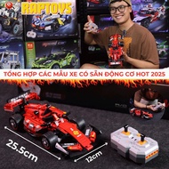 [Assembling + Control] Red F1 assembled car toy model, HOT 2025 remote control car model