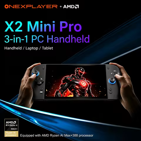 ONEXPLAYER X2 Mini Pro 3-in-1 Gaming Laptop AMD Ryzen™ Al Max+388 64GB+2TB Handheld Game Console 8.8