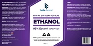 Belle Chemical Medical Grade Ethanol - 95% Ethyl Alcohol - for Hand Sanitizer Production - No Fermen