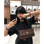 Coach Underarm Bag coach Winter Bag etta Suede Shoulder Underarm Bag Chenille Retro Female Bag Shoul