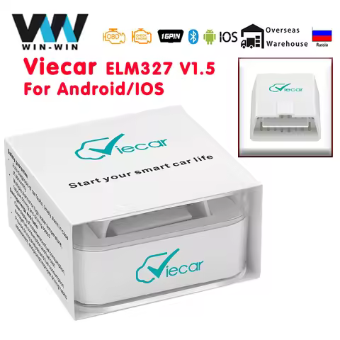 Viecar ELM 327 OBD2 Scanner ELM327 V1.5 PIC18F25K80 OBD 2 OBD2 Bluetooth 4.0 Car Diagnostic Auto Too