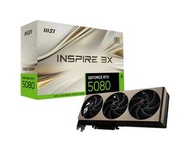 MSI RTX 5080 16G INSPIRE 3X OC 顯示卡 (16GB GDDR7 / 1*HDMI+3*DP)(DI-N5080I1)