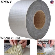 Super Strong Adhesive Aluminium Foil Tape Tap Repair Tape Butyl Tape Flex Tape Pita Lekat Kuat