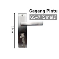 ORANGE Handle Kunci Pintu Set Plat Minimalis - Handle Pintu Set Gagang Pintu Rumah Full Set 25cm