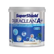สีน้ำทาภายใน TOA SUPERSHIELD DURACLEAN A PLUS BASE A กึ่งเงา 2.5 แกลลอน (286362)