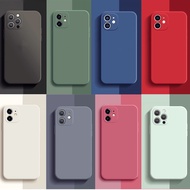 Matte Casing Xiaomi Mi Mix 4 3 2 2s Xiaomi 6 6X A2 Solid Color Liquid Silicone Phone Case Soft Shockproof Protective Cover
