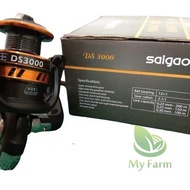 Saigao DS 2000 Dan 3000 12+1 Bb Free Spool Reel Rell Spinning One Way System Aluminium Spool Rell Gu