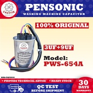 (100% ORIGINAL) PWS-654A PENSONIC 3UF 9UF 2IN1 SPIN CAPACITOR WASH CAPACITOR Washing Machine PWS-654