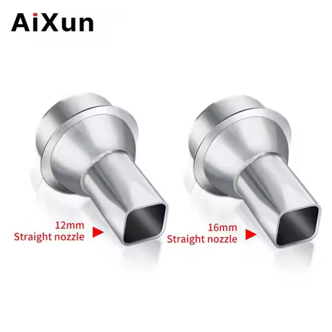 Aixun Square-Opening Hot Air Gun Nozzles Head For CPU Desoldering Supports Aixun H314 / H312 / H310D