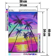 DIY 5D Diamond Painting by Number Kit,Crystal Rhinestone Diamond Embroidery Paintings Cross Stitch f
