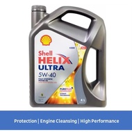 600039824 Shell Helix Ultra 5W40 Fully Synthetic Engine Oil 4L HK For Proton Perodua Toyota Honda