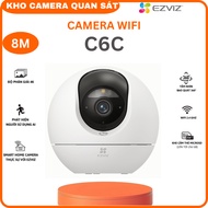 Camera WI-FI EZVIZ C6c 8MPĐàm thoại 2 chiềuGhi hình màu ban đêmNhận dạng cử chỉ để gọi -Kho camera