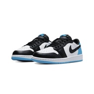 Air Jordan 1 Low OG White Black Dark Powder Blue 黑白藍 北卡藍 CZ0775-104 /  CZ0790-104