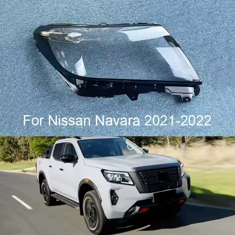 For Nissan NAVARA NP300 2021 2022 Car Headlight Shell Headlight cover Headlamp Lens Headlight Glass