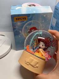 (包SF)迪士尼公主水晶球盲盒（隱藏款）1/48 Belle 美女與野獸收藏擺設 生日禮物/聖誕禮物52TOYS Disney Princess Belle Snow Globe