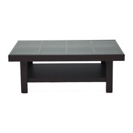 SB Design Square KONCEPT FURNITURE โต๊ะกลาง รุ่น Adorn สีเข้มลายไม้ธรรมชาติ (105X60X39 ซม.)