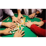 Higher performance MJ822T-W Foldable Mahjong Table with Wooden Edge and Drawers - 3V