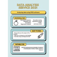 SPSS DATA ANALYSIS SERVICE/Perkhidmatan Analysis Data Spss