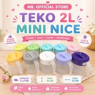 2 LITER MINI NICE PLASTIC KETTLE - 2L MINI NICE KETTLE - 2000ML TEAPOT - MINI PLASTIC JUG
