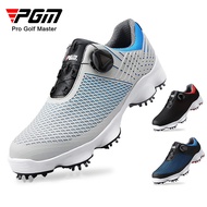 [PGM] Golf Shoes Men's Movable Spikes Men's Shoes Wide golf Shoes Knob Laces Shoes Waterproof XZ106CVJR4