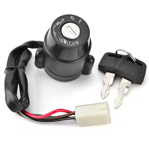 1E6-82508-01 For Yamaha XT500 XT250 DT100 DT175 DT125 DT250 DT400 Motorcycle Ignition Switch with Ke
