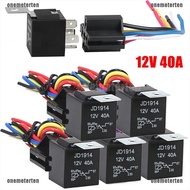 【onem】Waterproof Automotive Relay 12V 5Pin 40A Car Relay 12V 5Pin With Relay S