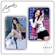 [2 SIDES] [BlackPink Jennie 2], 2 sides ATM skin | Decorative ATM Card Sticker, Apartment Card - Wat