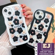 NewCute Flowers Case iPhone 13 Pro Max 12 Pro Max 11 Pro Max X Xs Max XR 7 8 Plus Soft 14