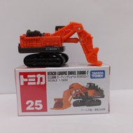 REPLIKA Tomica no. 25 hitachi loading shovel Ex8000-7 miniature heavy equipment diecast replica